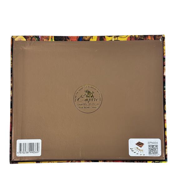 Empire Limited Edition Teaspoons Fine Bone China Stainless Steel 6 Spoons NIB - Picture 10 of 16